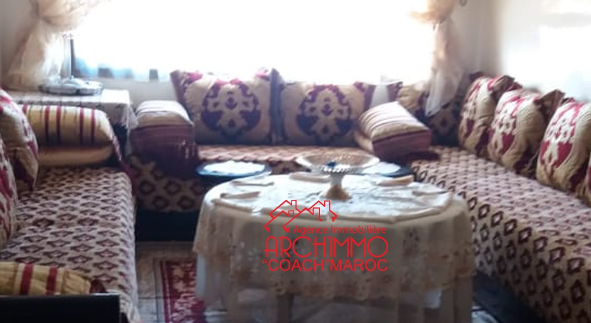 image de propriété - Appartement meublé plein centre ville d'EL Jadida Av Mohammed VI